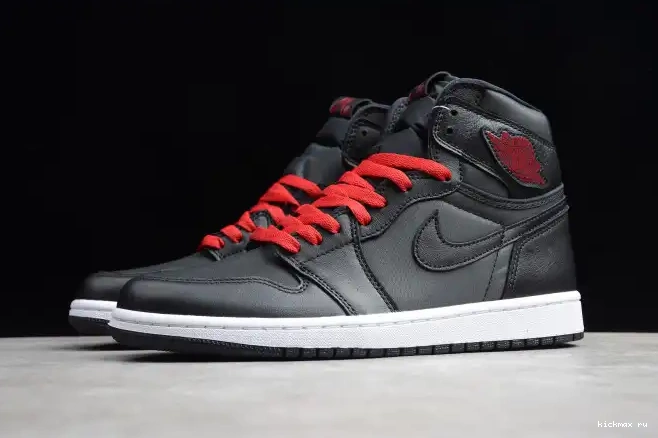 Rep MAX OG 1 High Jordan Black Retro Air Satin 555088-060 0508